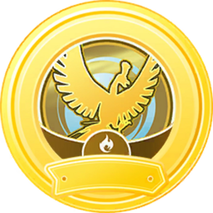 Médaille Circuit Pokémon GO Johto (Or) - GO.png