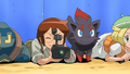 Gringolem et Zorua (de Luke)