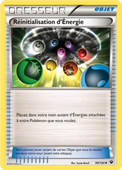Réinitialisation d'Énergie (XY Impact des Destins 98)