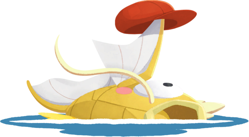 Fichier:Magicarpe chromatique (Rouge classique) (dans l'eau)-CM.png