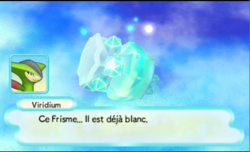 ...Viridium confirme que le Frisme est déjà utilisé.