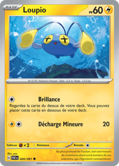 Loupio (Écarlate et Violet Destinées de Paldea 020)