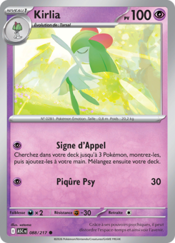 Kirlia (Méga-Évolution Héros Transcendants 088)