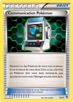 Communication Pokémon (Noir & Blanc Kit du Dresseur Zoroark 18)