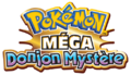 Logotype de Pokémon Méga Donjon Mystère.