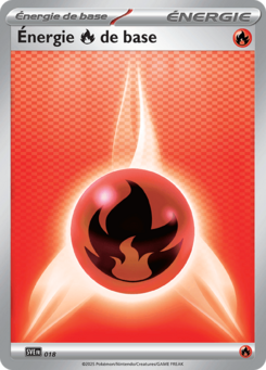Énergie Feu de base (Écarlate et Violet Énergie de base 018)