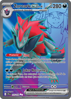 Zoroark-ex de N (Écarlate et Violet Aventures Ensemble 175)