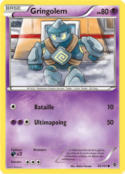 Gringolem (Noir & Blanc Explosion Plasma 45)