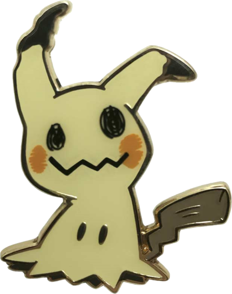 Fichier:Pin's JCC Collection avec pin's Mimiqui Mimiqui Forme Déguisée.png