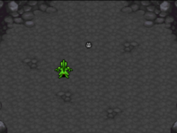 Massko devant la Clé de Voûte de Spiritomb.