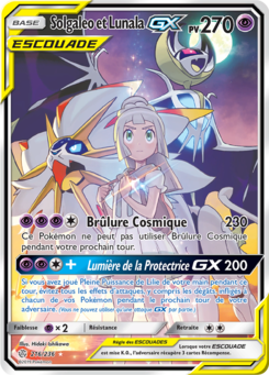 Solgaleo et Lunala-GX (Soleil et Lune Éclipse Cosmique 216)