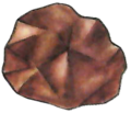 Artwork de la Pierre Lune pour Pokémon Rouge et Vert.