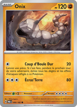 Onix (Écarlate et Violet Faille Paradoxe 090)