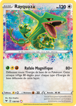 Rayquaza (Épée et Bouclier Voltage Éclatant 138)