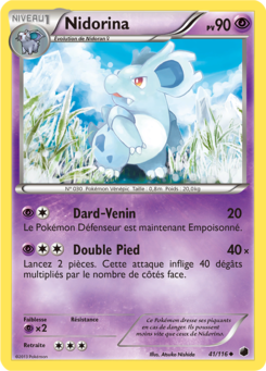 Nidorina (Noir & Blanc Glaciation Plasma 41)