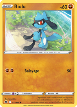 Riolu (Zénith Suprême 071)