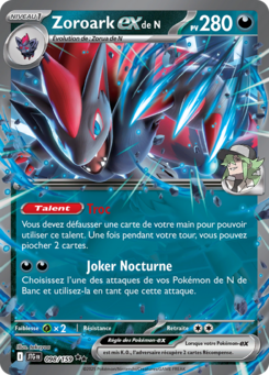 Zoroark-ex de N (Écarlate et Violet Aventures Ensemble 098)