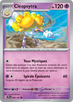 Cléopsytra (Écarlate et Violet Étincelles Déferlantes 095)