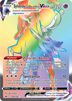 Sylveroy Cavalier d'Effroi-VMAX (Épée et Bouclier Règne de Glace 204)