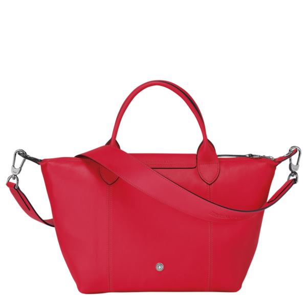 Fichier:Longchamp Sac à main rouge arrière.png