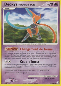 Deoxys Forme Vitesse (Diamant & Perle Éveil des Légendes 26)