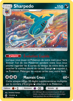 Sharpedo (Soleil et Lune Alliance Infaillible 111)