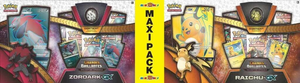 Maxi Pack Pokémon Coffrets Légendes Brillantes Zoroark et Raichu-GX.png
