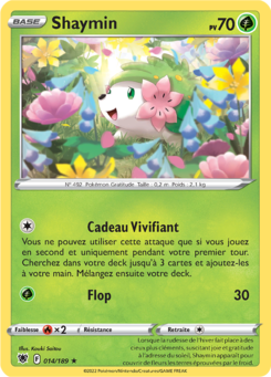 Shaymin (Épée et Bouclier Astres Radieux 014)