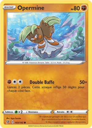 Carte Épée et Bouclier Clash des Rebelles 103.png