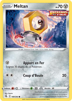 Meltan (Épée et Bouclier Poing de Fusion 188)