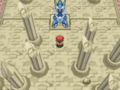 Dialga aux Colonnes Lances dans Pokémon Diamant.