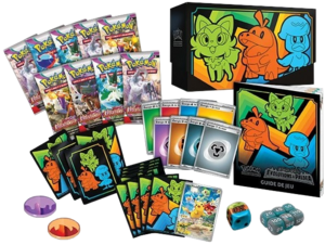 Coffret Dresseur d'élite Écarlate et Violet Évolutions à Paldea Contenu.png