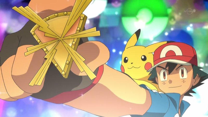 Fichier:XY067 - Sacha Badge Tension.png