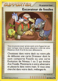 Excavateur de fossiles (Diamant & Perle Aube Majestueuse 82)