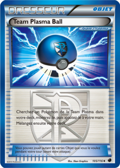 Team Plasma Ball (Noir & Blanc Glaciation Plasma 105)