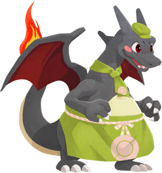 Fichier:Dracaufeu chromatique (Couleur printanière)-CM.png