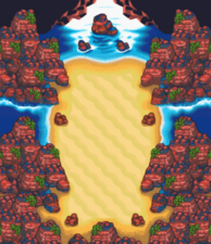 Le fond de la grotte.