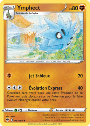 Carte Épée et Bouclier Ténèbres Embrasées 087.png
