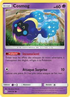 Cosmog (Soleil et Lune Éclipse Cosmique 100)
