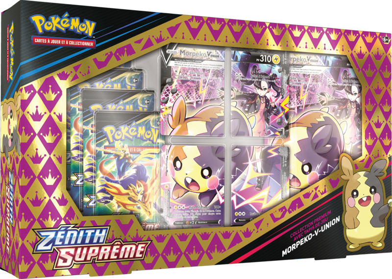 Fichier:Collection Premium avec tapis de jeu Zénith Suprême Morpeko-V-UNION.png