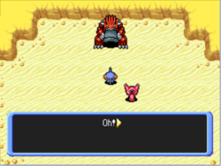 Groudon rejoint l'équipe.