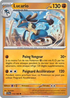 Lucario (Écarlate et Violet 114)