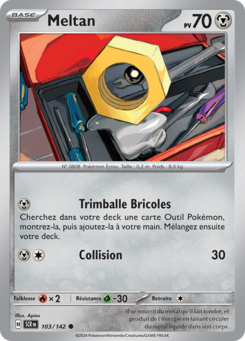 Meltan (Écarlate et Violet Couronne Stellaire 103)