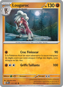 Lougaroc (Écarlate et Violet Flammes Obsidiennes 117)