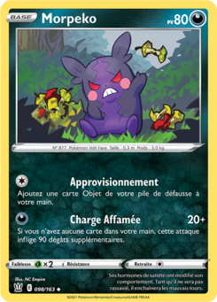 Morpeko (Épée et Bouclier Styles de Combat 098)