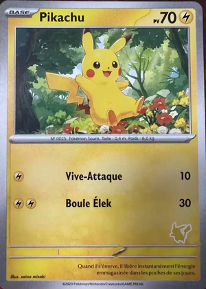 Carte Mon premier combat Pikachu Pikachu.png