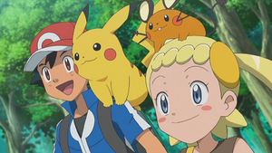 XY078 - Pikachu de Sacha et Dedenne de Lem.png