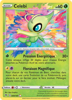 Celebi (Épée et Bouclier Voltage Éclatant 009)