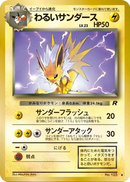 Fichier:Carte ロケット団 わるいサンダース.png