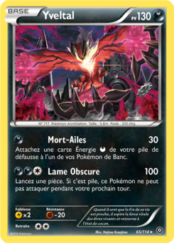 Yveltal (XY Offensive Vapeur 65)
